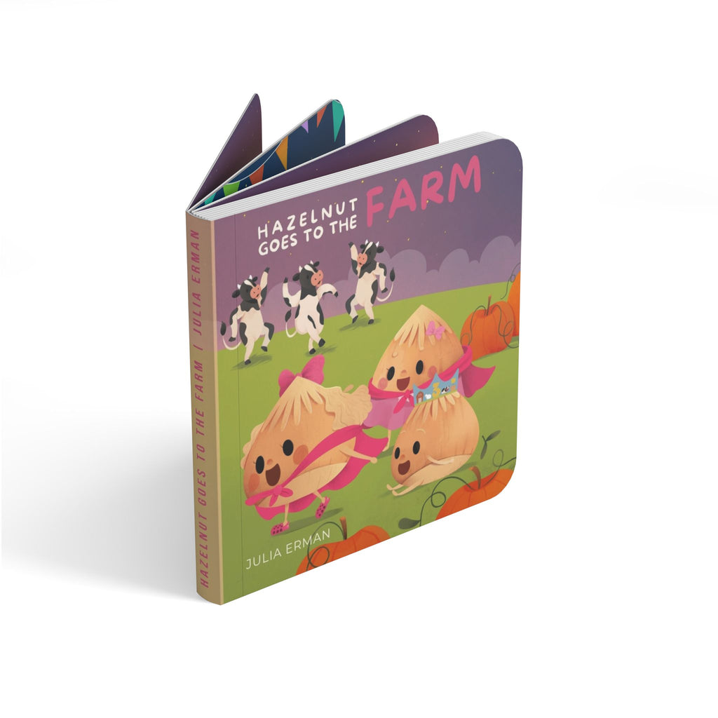 Hazelnut Goes to the Farm — Specialty Board Book Edition