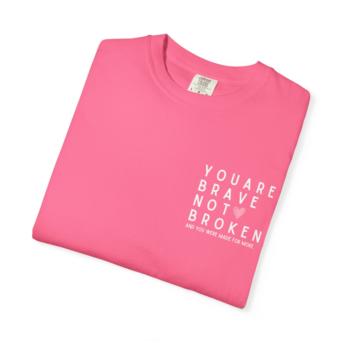 Brave, Not Broken – Hazelnut T-Shirt