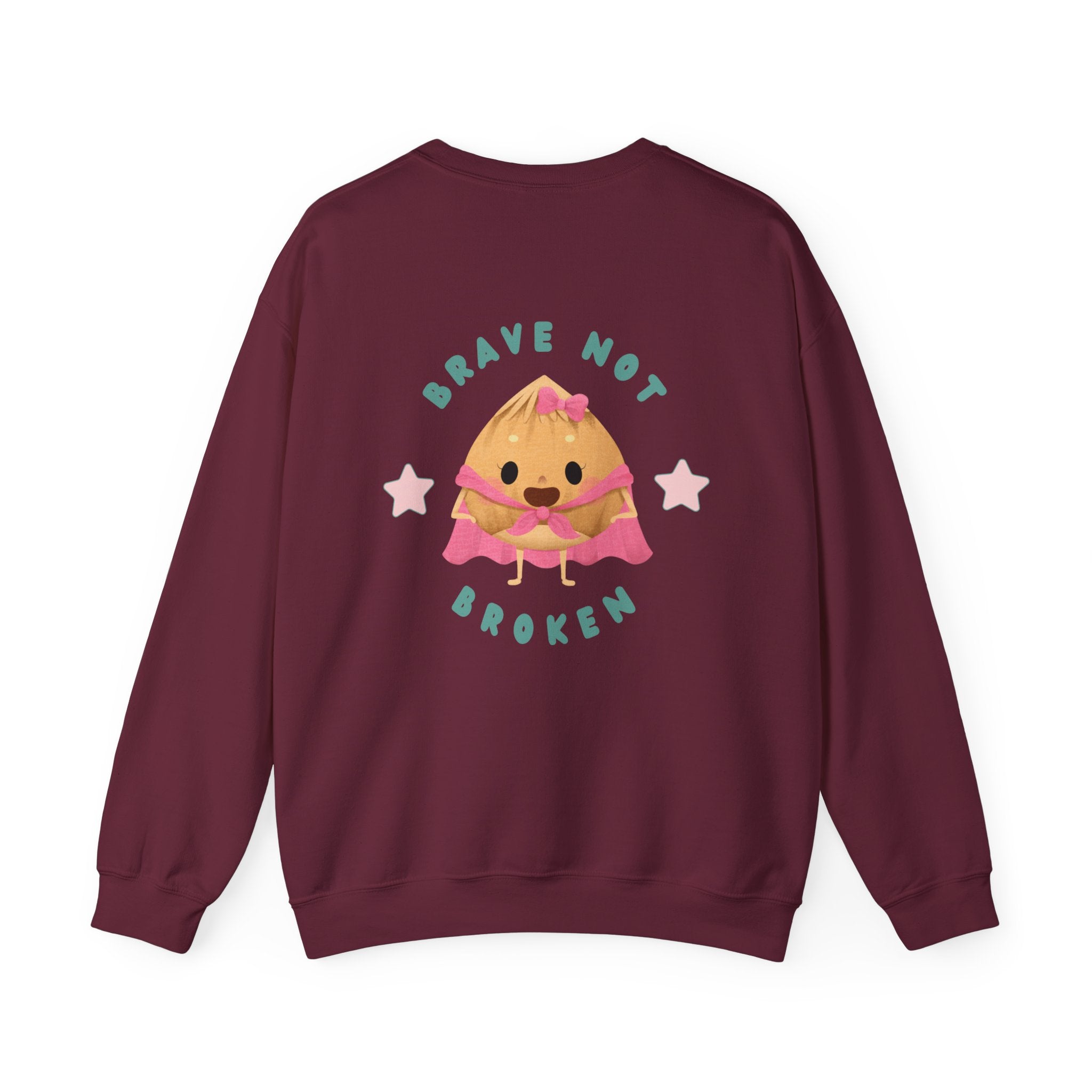 Brave not Broken Crewneck Sweatshirt