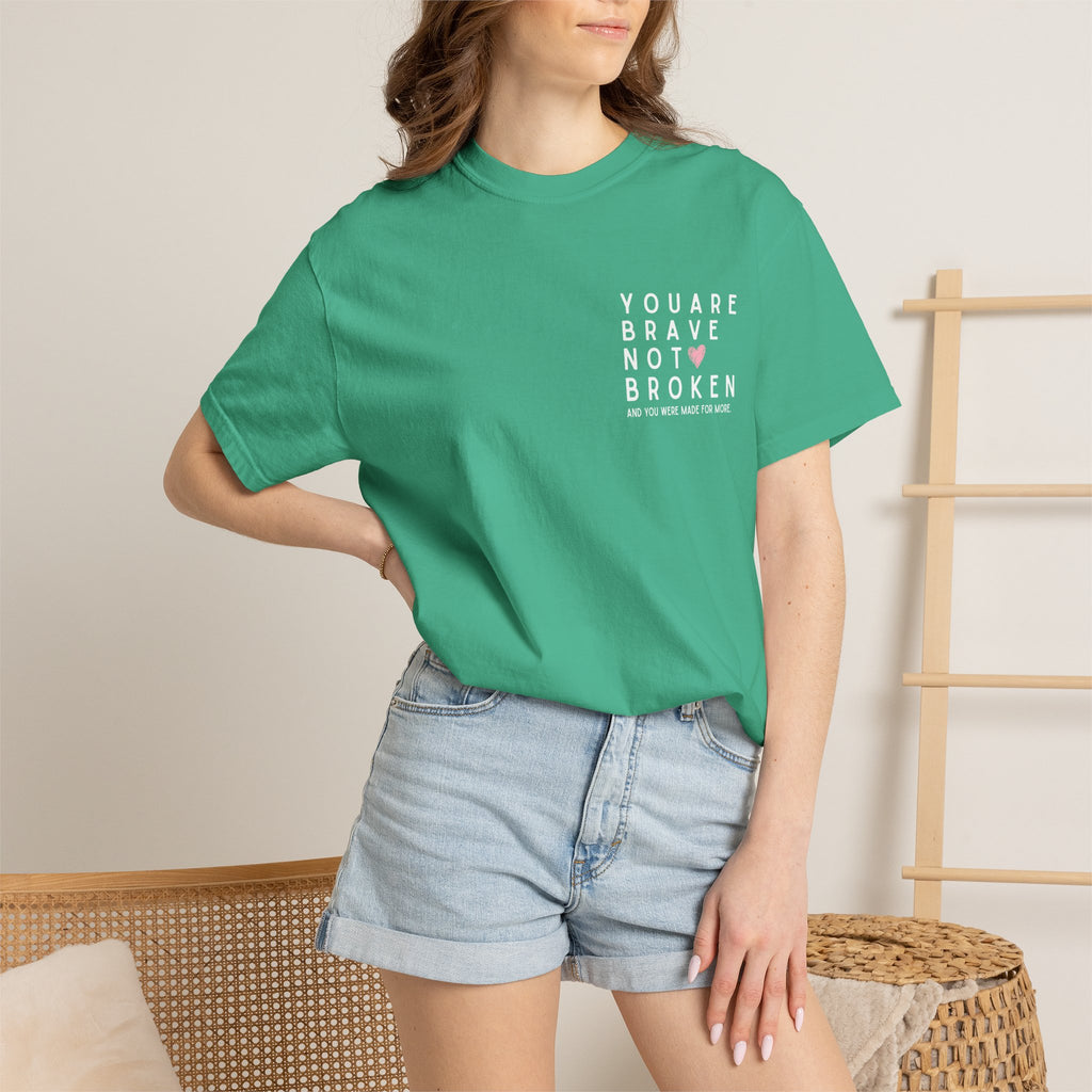 Brave, Not Broken – Hazelnut T-Shirt
