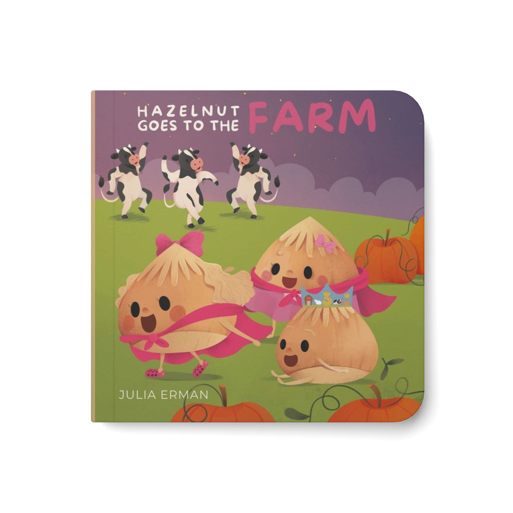 Hazelnut Goes to the Farm — Specialty Board Book Edition
