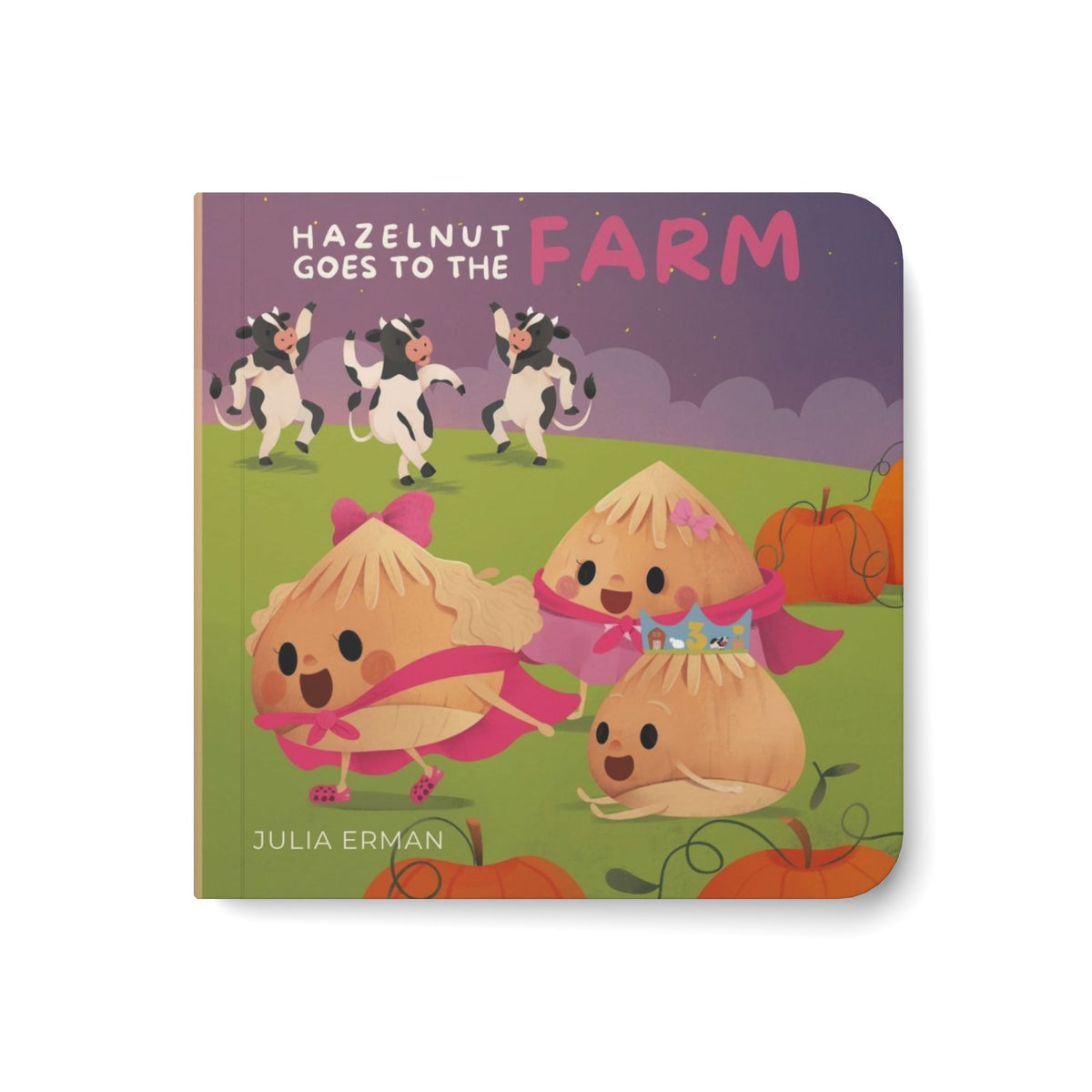 Hazelnut Goes to the Farm — Specialty Board Book Edition