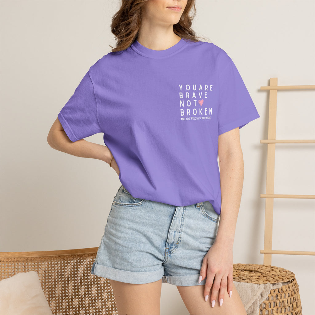 Brave, Not Broken – Hazelnut T-Shirt