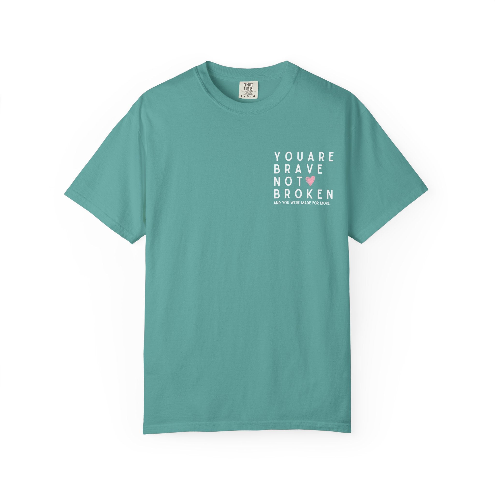 Brave, Not Broken – Hazelnut T-Shirt