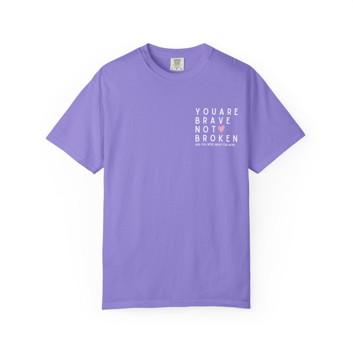 Brave, Not Broken – Hazelnut T-Shirt