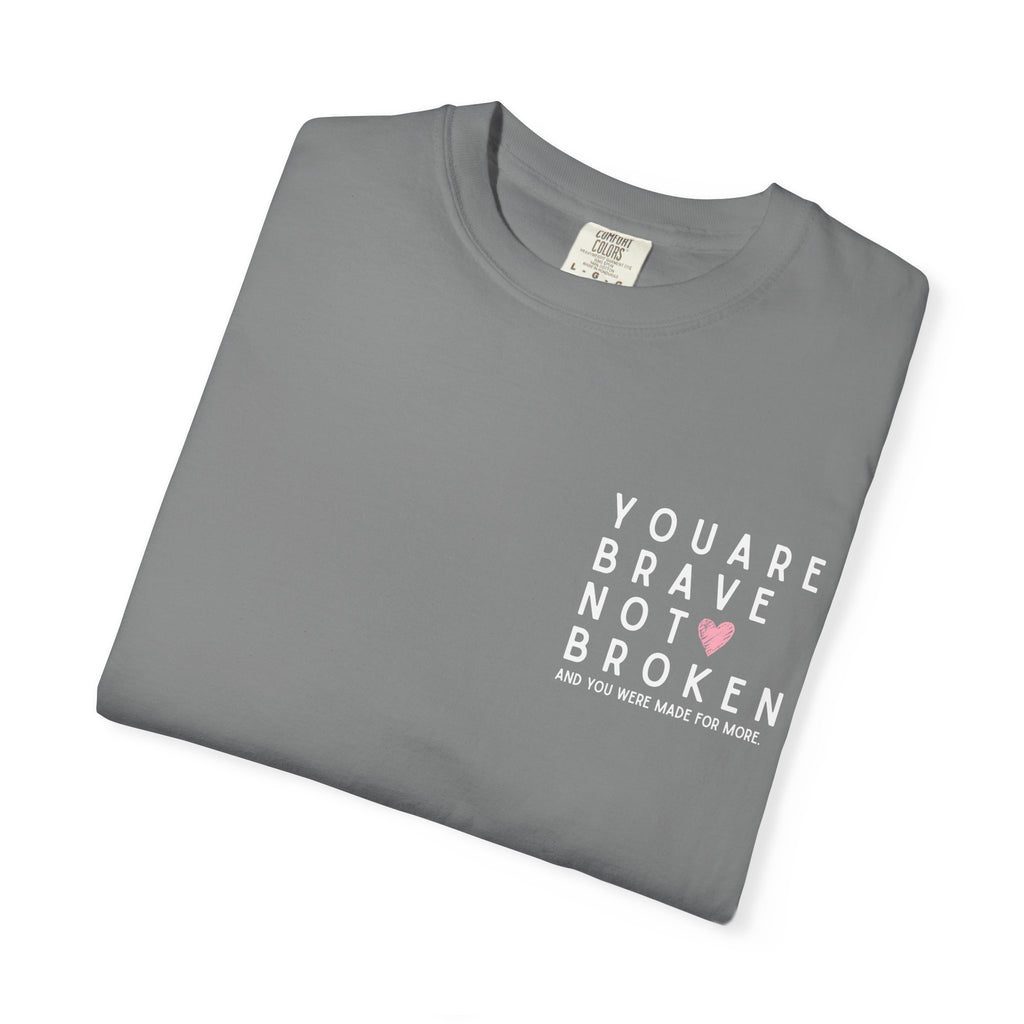 Brave, Not Broken – Hazelnut T-Shirt