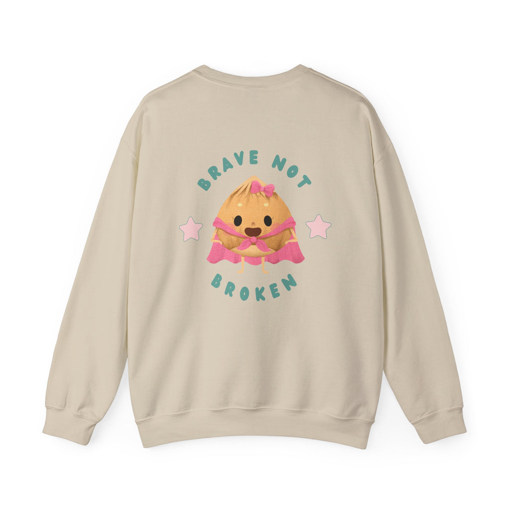 Brave not Broken Crewneck Sweatshirt