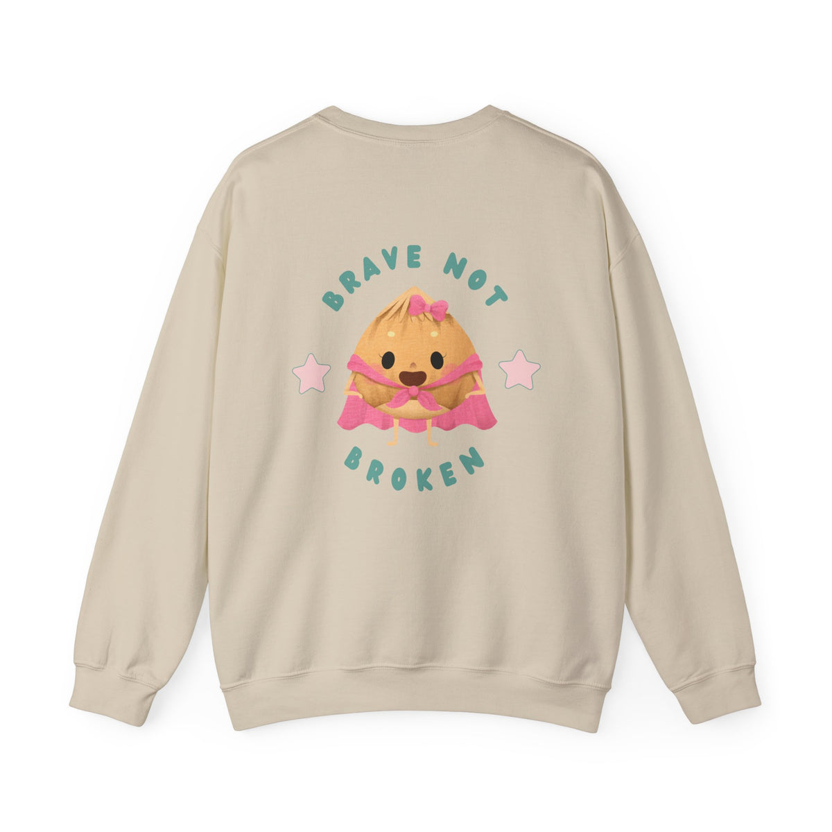 Brave not Broken Crewneck Sweatshirt