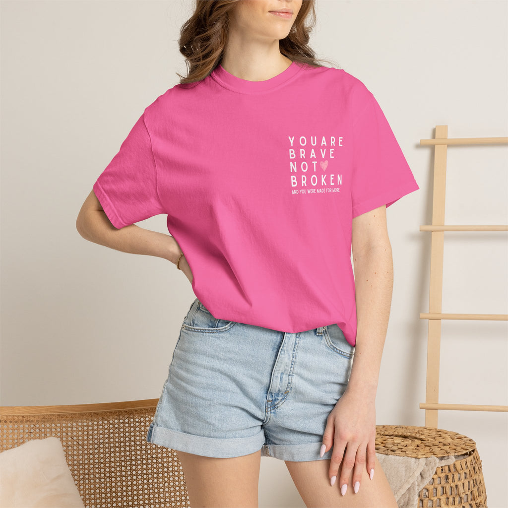Brave, Not Broken – Hazelnut T-Shirt