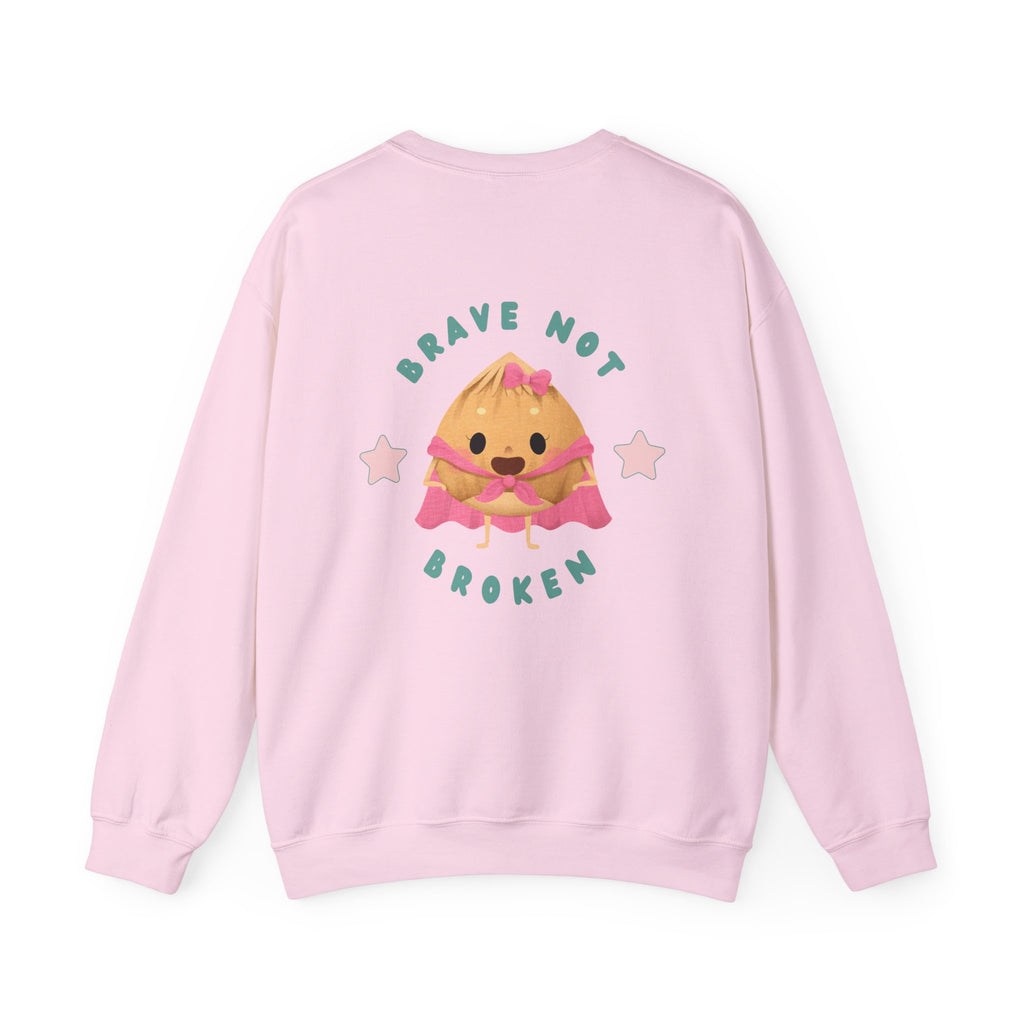 Brave not Broken Crewneck Sweatshirt
