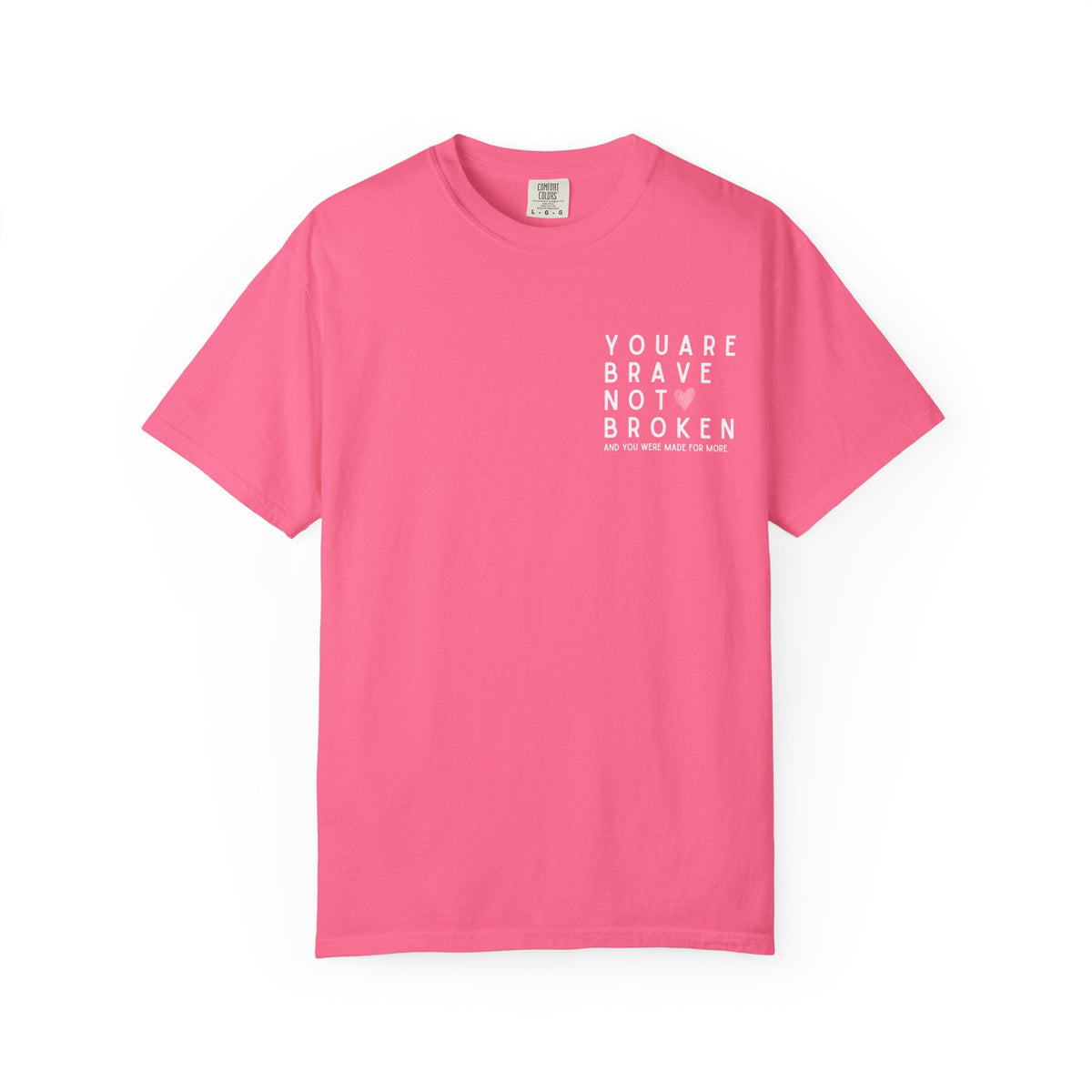 Brave, Not Broken – Hazelnut T-Shirt