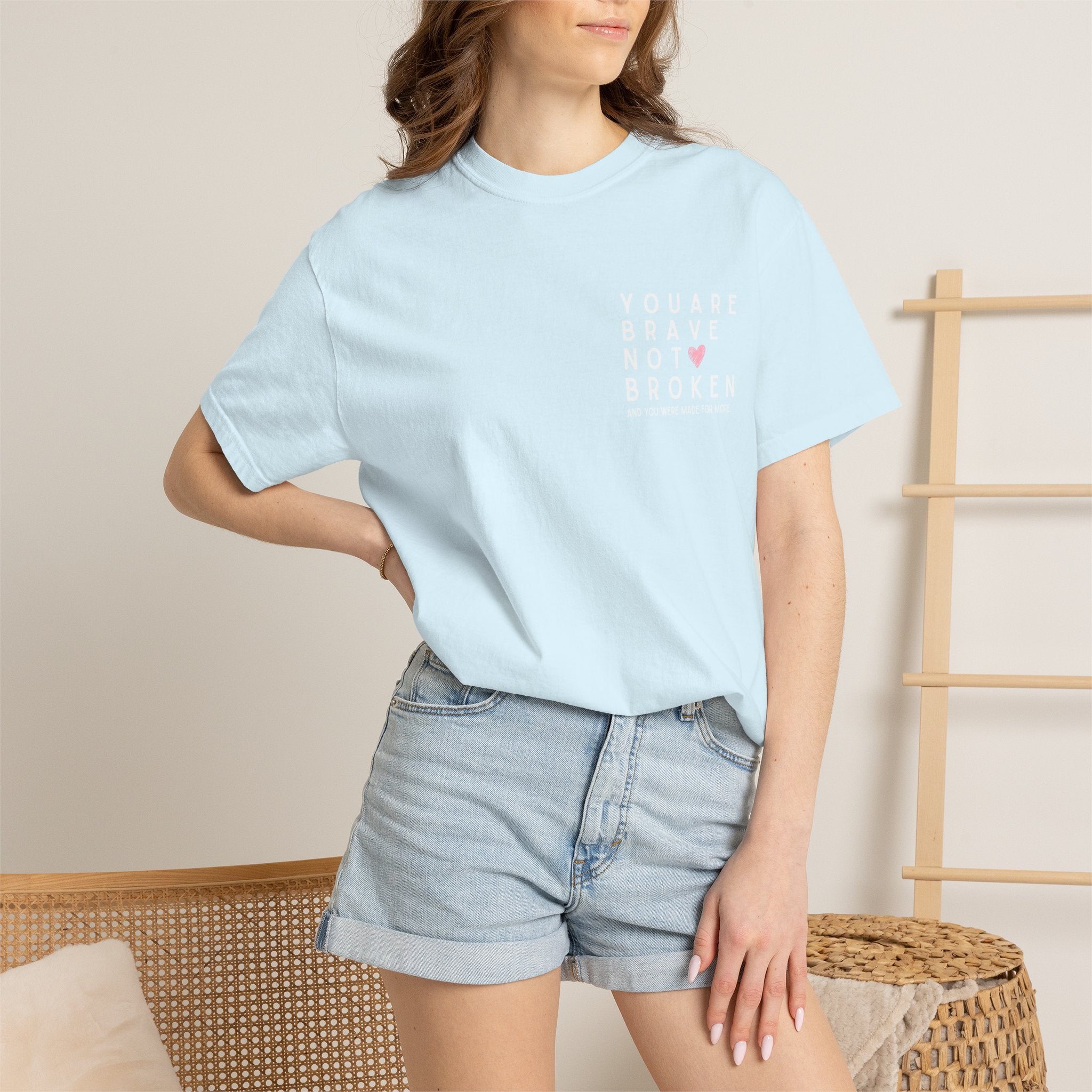 Brave, Not Broken – Hazelnut T-Shirt