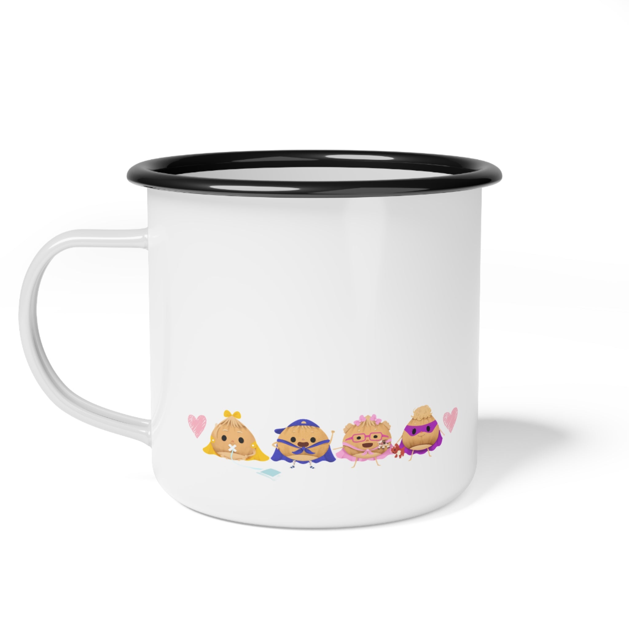 Brave Not Broken Enamel Camp Cup