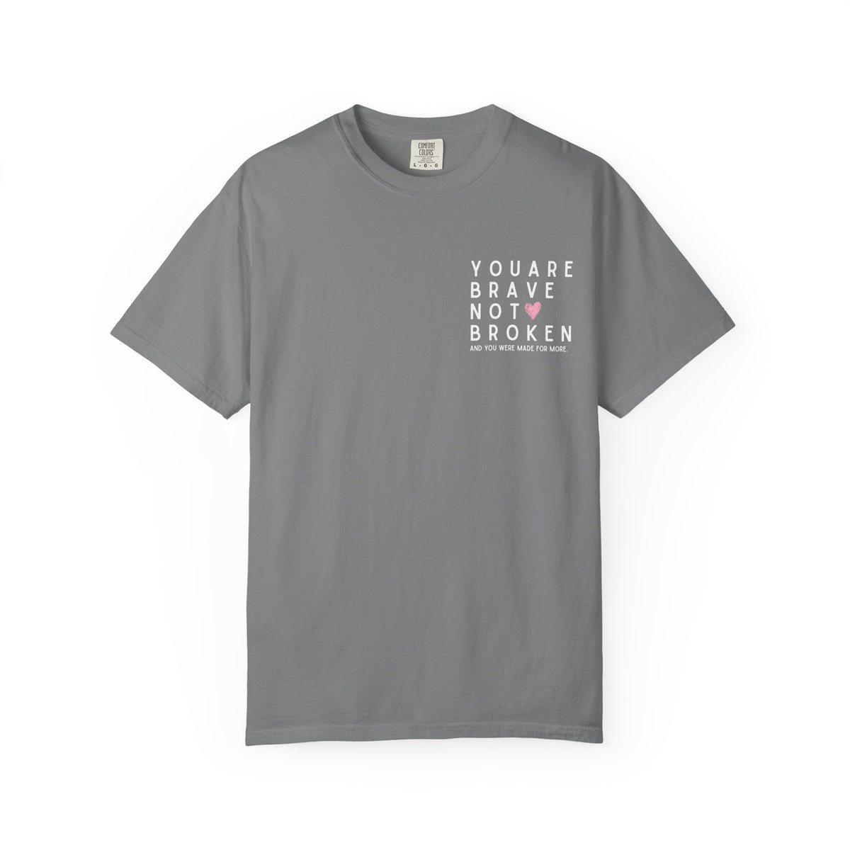 Brave, Not Broken – Hazelnut T-Shirt