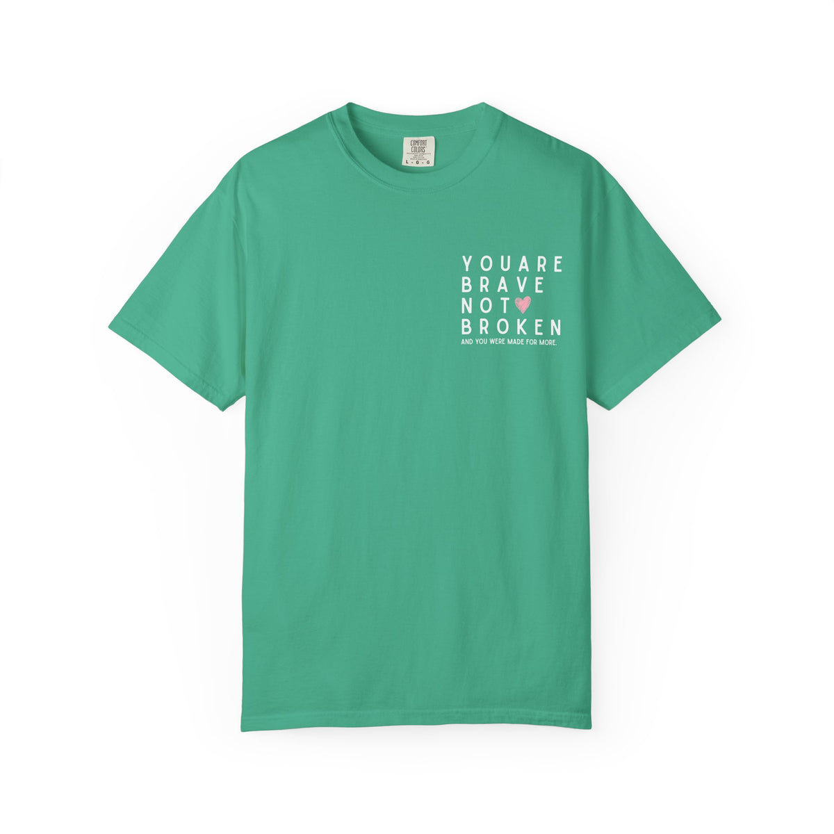 Brave, Not Broken – Hazelnut T-Shirt