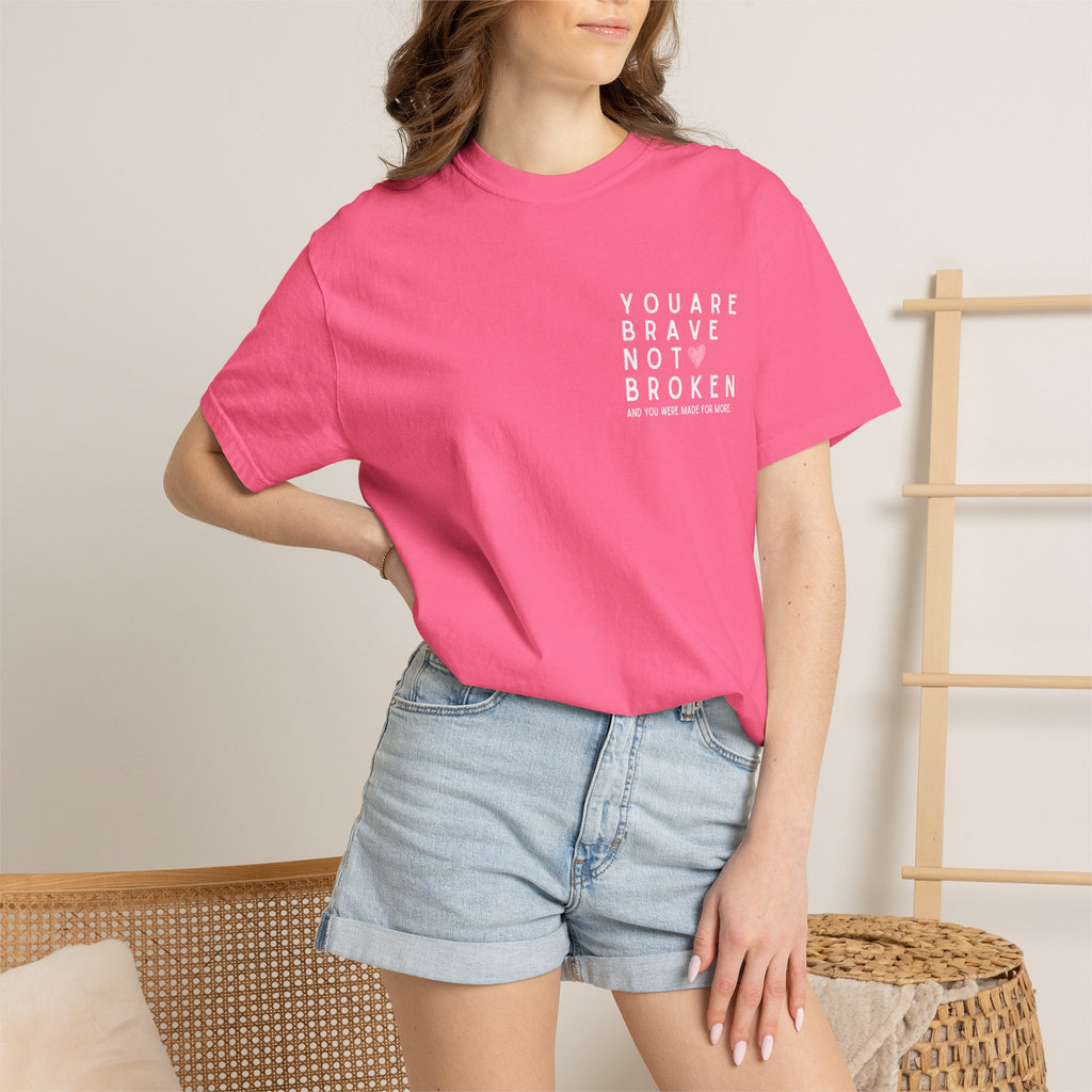 Brave, Not Broken – Hazelnut T-Shirt